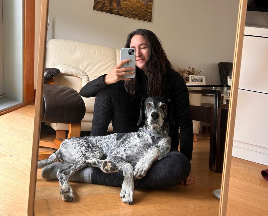 Noelia González on the World Veterinary day end of the day