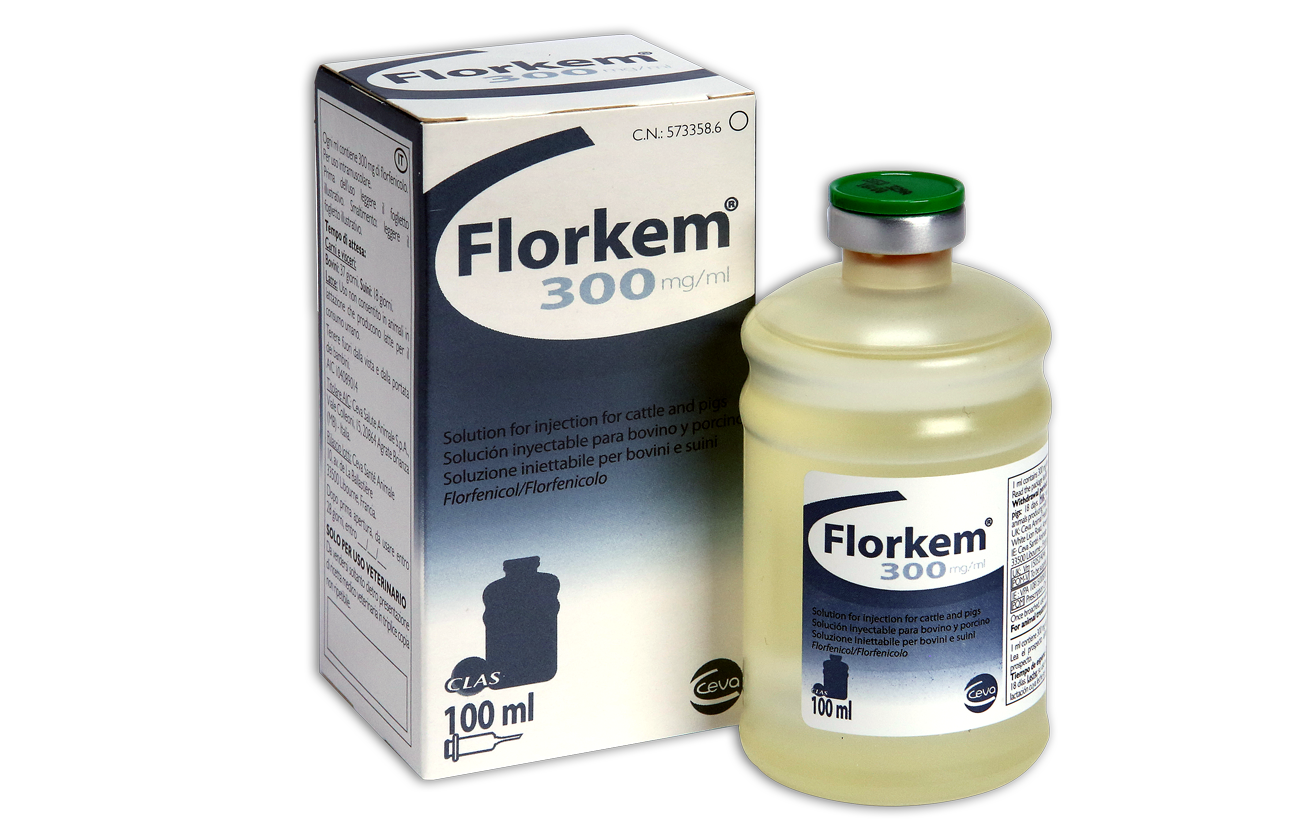 Florkem box and bottle