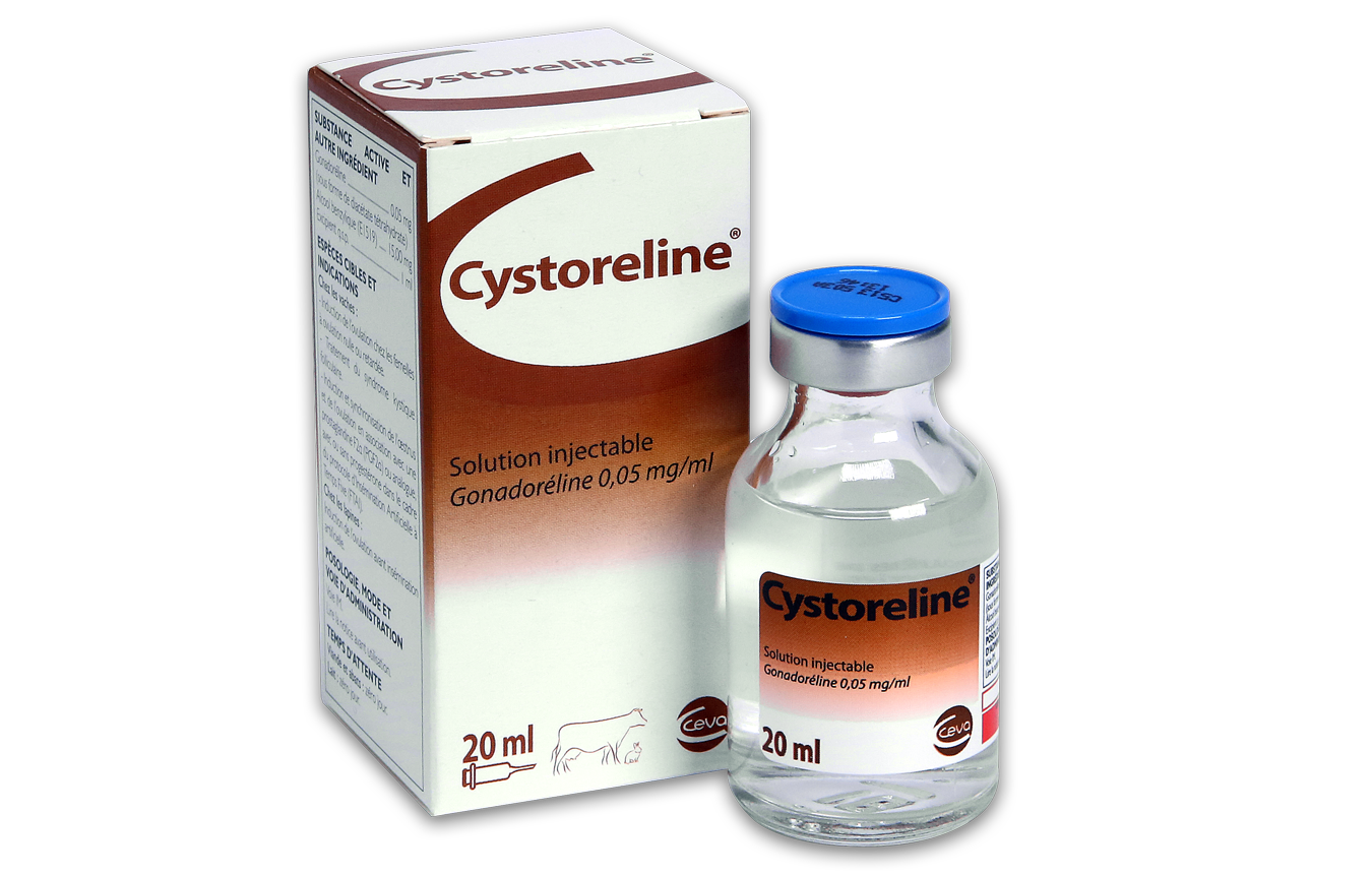 Cystoreline box and bottle