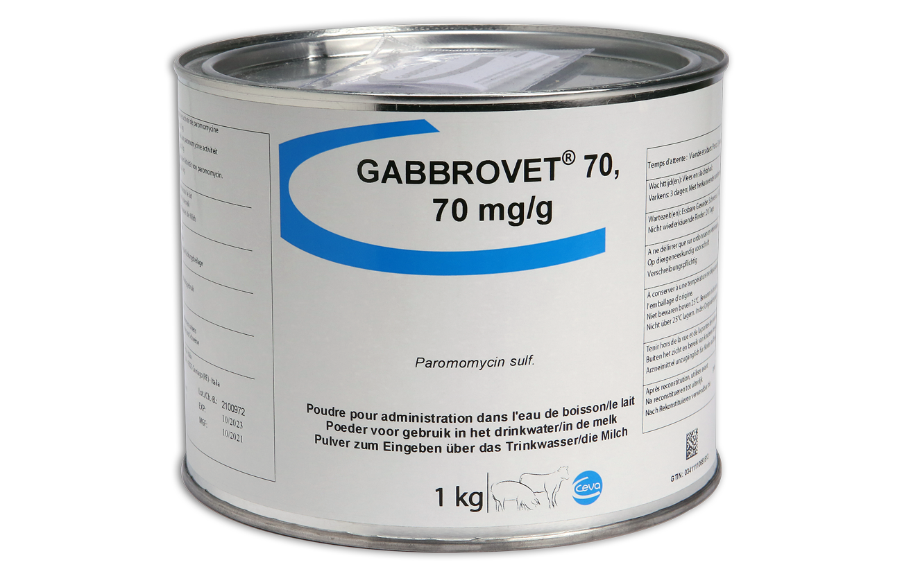 Gabbrovet powder can