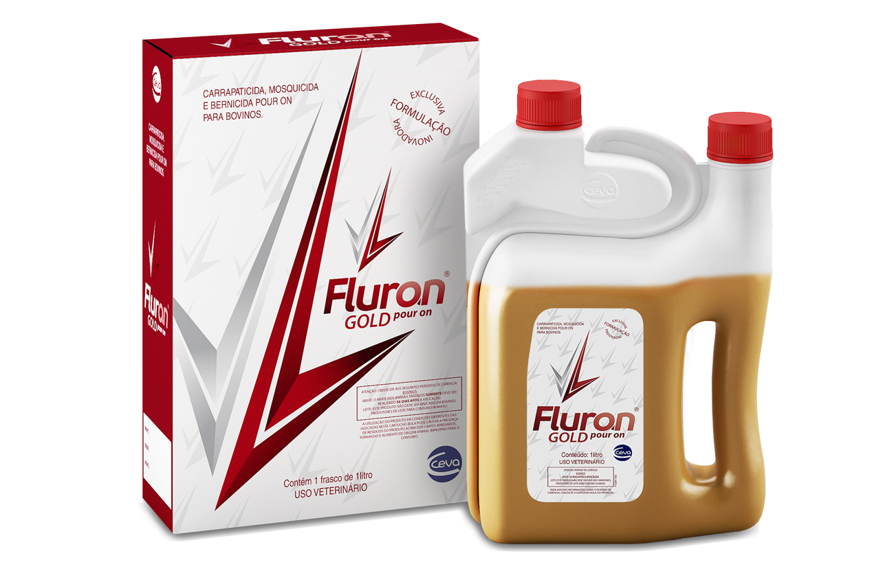 Fluron Gold box and product