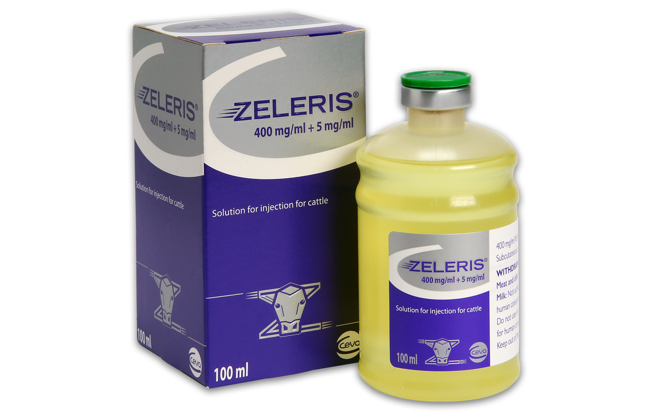 Zeleris box and bottle