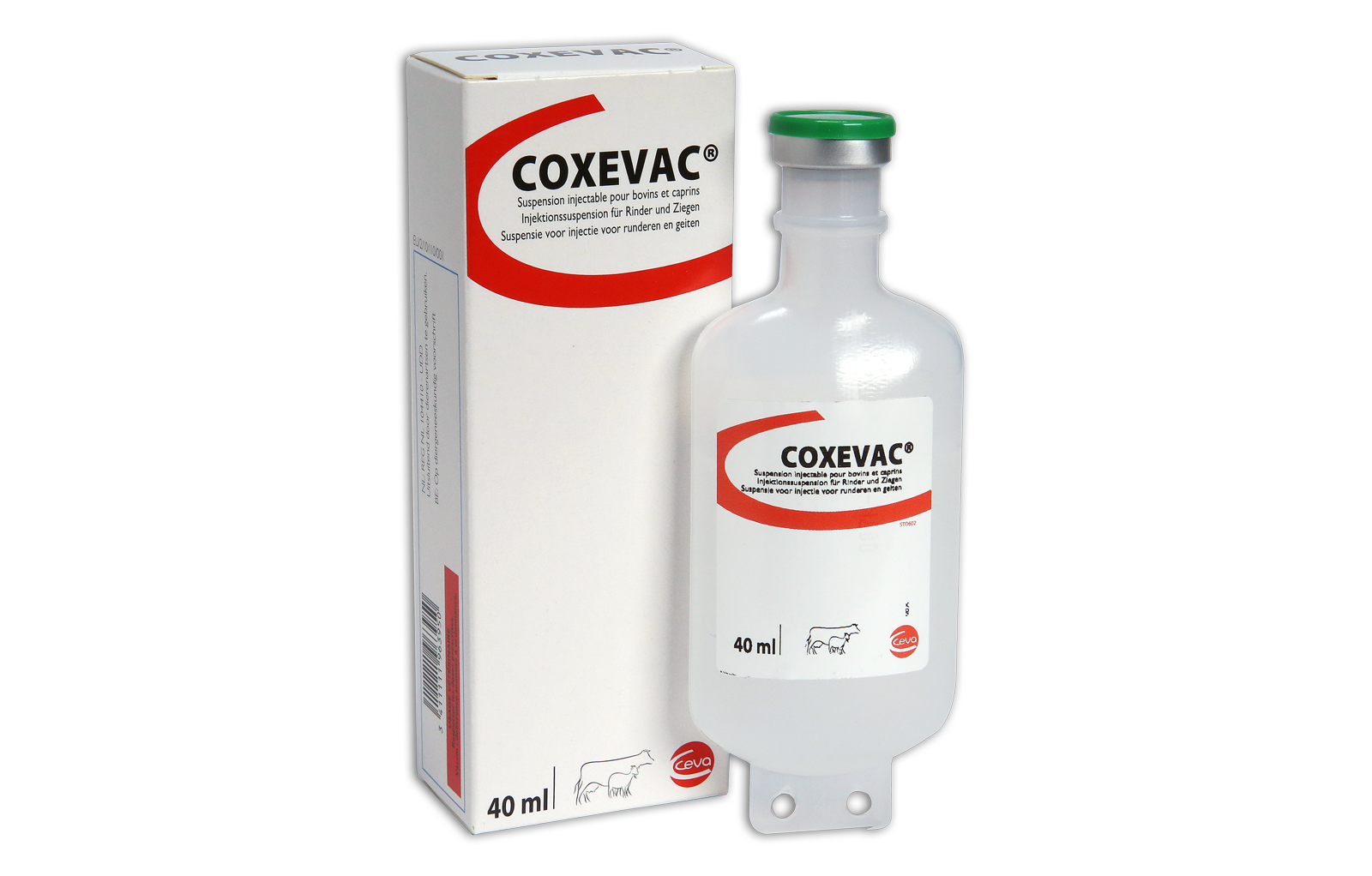 Coxevac box and bottle