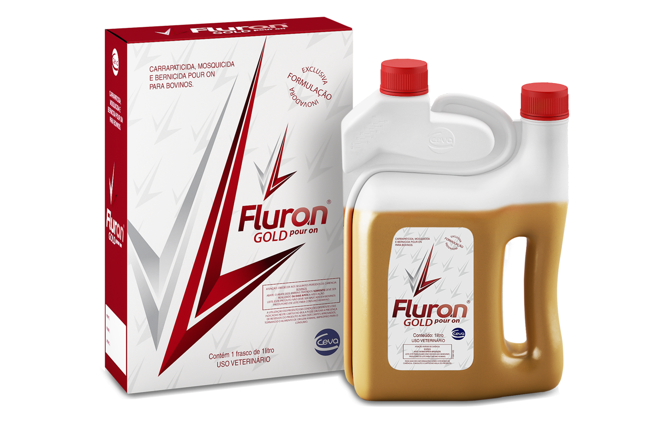Fluron Gold box and product