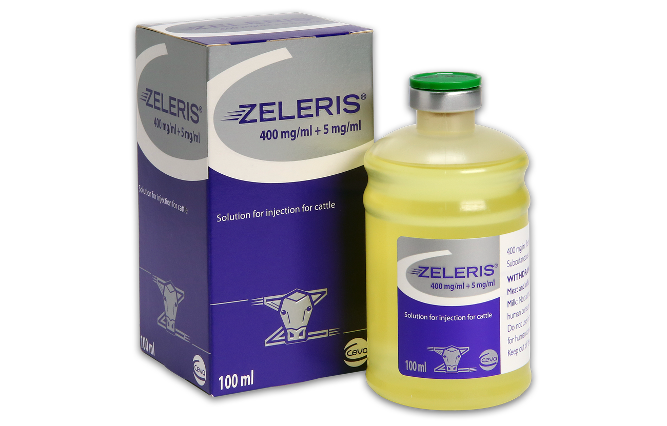 Zeleris box and bottle