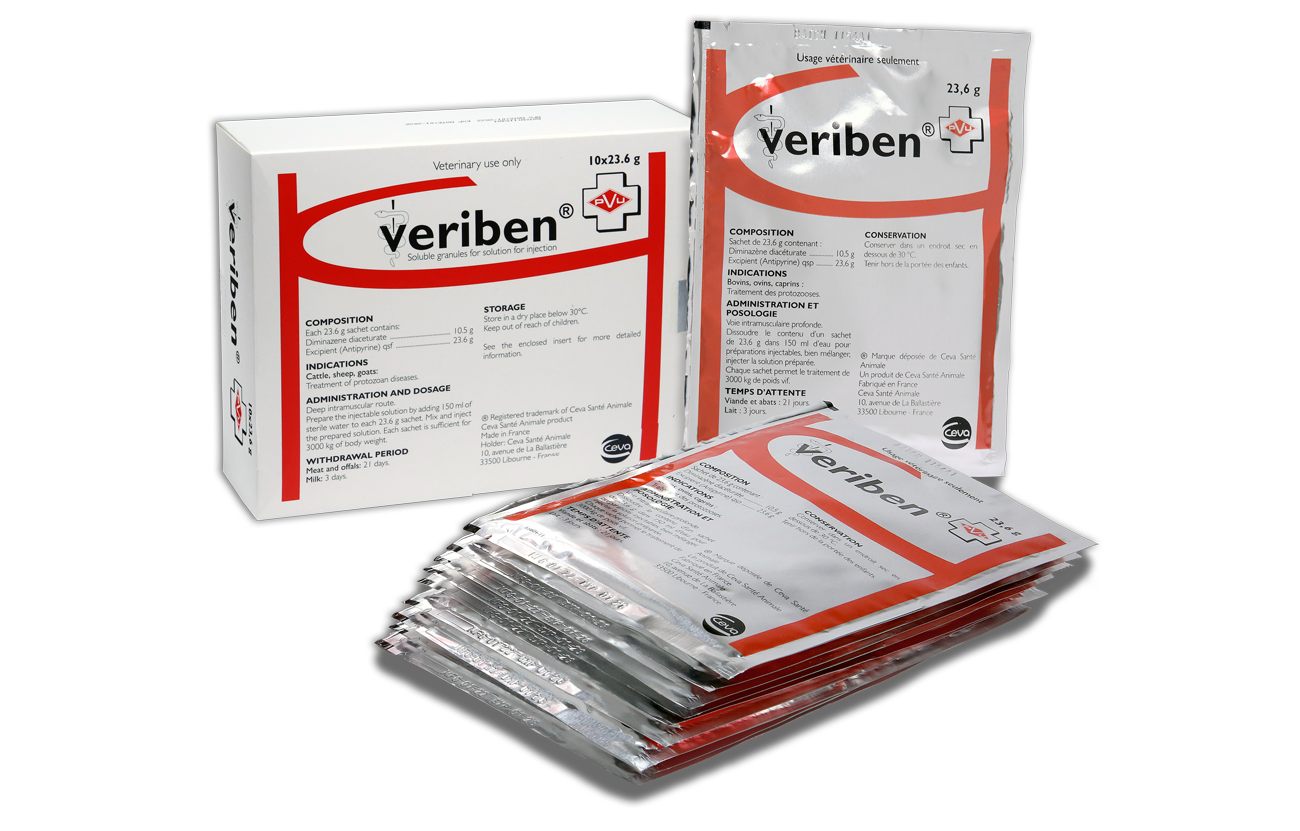 Veriben box and sachets